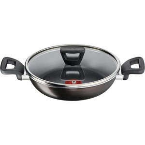 Titanyum 2x Xl Difüzyon Tabanlı Kapaklı Sahan - Siyah - 24 cm