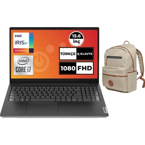 V15 G3 Intel Core I7-1255U 24GB 2tb SSD Windows 11 Pro 15.6" Fhd Taşınabilir Bilgisayar 82TT0055TX 023 + Çanta