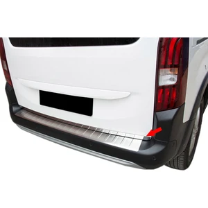 Nova Krom Opel Combo E Krom Arka Tampon Eşiği 2019-2023