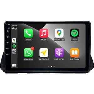Renault Taliant Dacia Sandero Multimedya 10 Inc 2GB/32GB Hd IPS Ekran Carplay Kamera Hediye