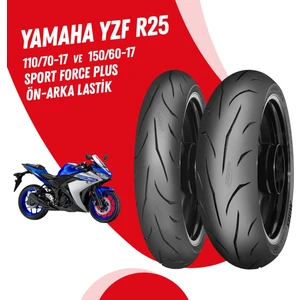 Yamaha Yzf R25 Mitas Sport Force + Lastik Takımı