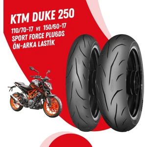 Ktm Duke 250 Mitas Sport Force + Lastik Takımı