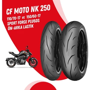Cf Moto Nk 250 Mitas Sport Force + Lastik Takımı
