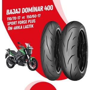 Bajaj Dominar 400 Mitas Sport Force + Lastik Takımı