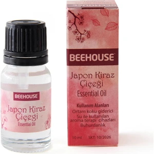 Bee House BeeHouse Japon Kiraz Çiçeği Esansiyel Buhurdanlık Yağı - Pembe - 10 ml