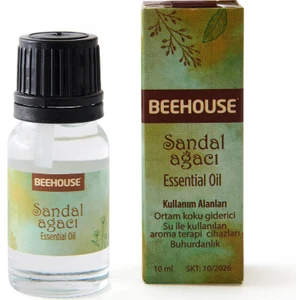Bee House Sandal Ağacı Esansiyel Buhurdanlık Yağı Yeşil 10 ml