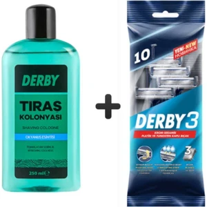 3 10'Lu Poşet + Tıraş Kolanyası Okyanus Esintisi 250 Ml (Lı Paket)