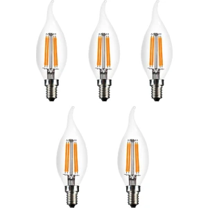 Lambam 5'li LED Ampul 4W 3200K E14 (Gün Işığı)