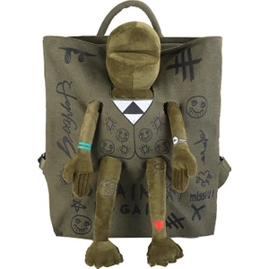 Yeşil Kurbağa Sırt Çantası (Yurt Dışından)