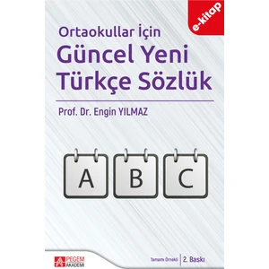 Ortaokullar İçin Güncel Yeni Türkçe Sözlük(e-kitap)