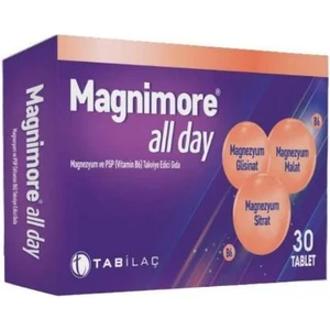 Tab İlaç Magnimore All Day 30 Tablet