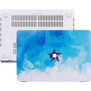 Macbook Air Kılıf 13 inç Paint02 (Eski USB'li Model 2010-2017) A1369 A1466 ile Uyumlu