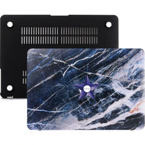 Macbook Pro Kılıf 13 inç Mermer06 (Eski HDMI'lı Model 2012-2015) A1425 A1502 ile Uyumlu