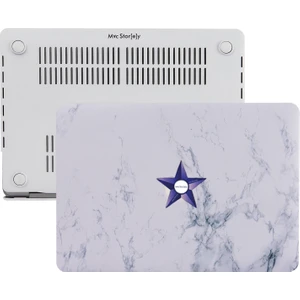 Macbook Pro Kılıf 13 inç Mermer08 (Eski HDMI'lı Model 2012-2015) A1425 A1502 ile Uyumlu