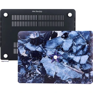 Macbook Pro Kılıf 13 inç Mermer08 (Eski HDMI'lı Model 2012-2015) A1425 A1502 ile Uyumlu