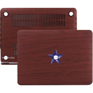 Macbook Air Kılıf 13 inç Wood01 (Eski USB'li Model 2010-2017) A1369 A1466 ile Uyumlu