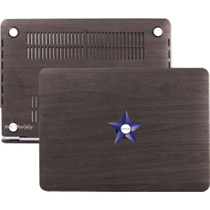 Macbook Air Kılıf 13 inç Wood01 (Eski USB'li Model 2010-2017) A1369 A1466 ile Uyumlu