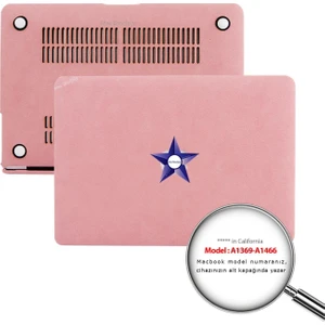 Macbook Air Kılıf 13 inç Kumaş Goat01 (Eski USB'li Model 2010-2017) A1369 A1466 ile Uyumlu