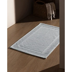 Madame Coco Barres Banyo Paspası - Mavi - 50 x 80 cm