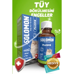 Plus+B 50 Ml Kediler Için Tüy Sağlığını Destekleyici Multivitamin Damla