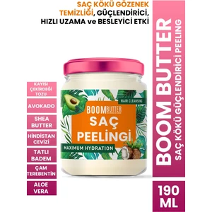 BOOM BUTTER Saç Güçlendirici Peelingi 190 ML