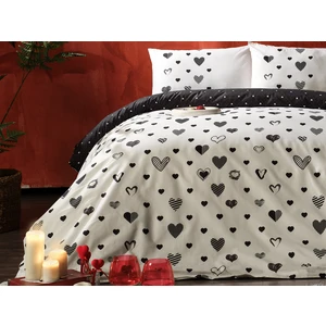 Doqu Home Ranforce Valens Tek Kişilik Nevresim Takımı - Siyah
