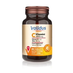 Vitamin C 1000 Mg + Citrus + Zinc 30 Tablets