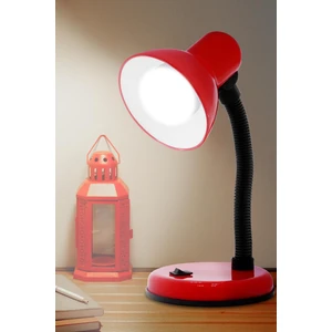 Masa Lambası Akrobat Metal 360° Açılı Ayarlanabilir Hareketli Çalışma Masası Lambası Kırmızı 203