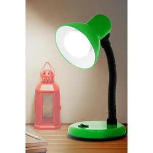 Masa Lambası Akrobat Metal 360° Açılı Ayarlanabilir Hareketli Çalışma Masası Lambası Yeşil 203