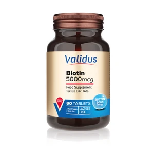 Biotin 5000 Mcg 60 Tablets