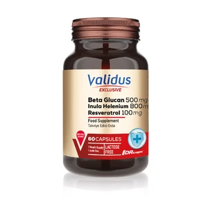 Beta Glucan 500 Mg + Inula Helenium + Resveratrol 60 Capsules
