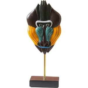 Picasso Maske Soyut Yüz Biblo - Maymun