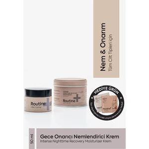 Routine Derinlemesine Onarım Sağlayan Gece Nemlendirici Kremi | Intense Nighttime Recovery Moisturizer Krem