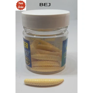 Sr Sazanrig Renat Carp Trout Master Peynir Kokulu Simli Silikon Kurtçuk Alabalık Yemi