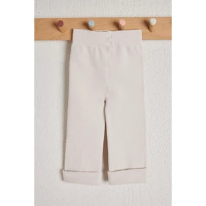Katia & Bony Çocuk Pamuklu Tayt Pantolon Ekru