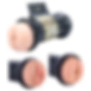 Lolita Shop Anal Vajinal Çift Taraflı Gerçekçi Ten Dokusu Fener Tipi Realistik Suni Vajina Mastürbasyon Kupası