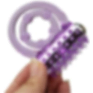 Lolita Shop Pilleri Değişebilen Yumuşak Jel Dokuda Güçlü Titreşimli Testis Tutacaklı Penis Ereksiyon Halkası