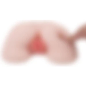 Lolita Shop Gerçekçi Hissiyat Tamamı Et Dokusunda Çift Işlevli Anal ve Vajinal Süper Kaliteli Mastürbatör Kalça