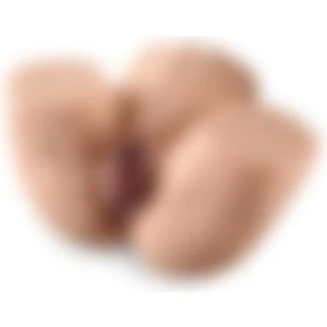 Lolita Shop Gerçekçi Büyük Boy Yarım Kalça Anal Vajinal Girişli Et Dokusunda Realistik Yapay Suni Mastürbatör