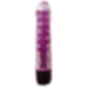 Lolita Shop 17 cm Yumuşak Jel Dokulu Pembe Titreşimli Vibratör