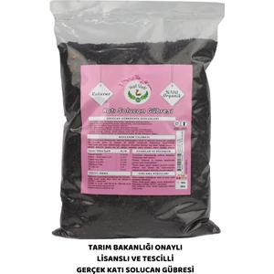 Yeşil Vadi Organik Katı Solcan Gübresi 1 Kg. Poşet