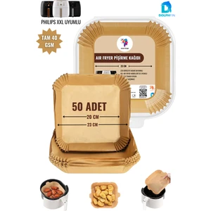 Fritöz Pişirme Kağıdı Büyük Boy Airfryer Pişirme Kağıdı Philips Xxl Uyumlu