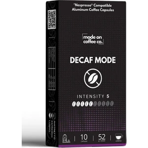 Mode On Coffee Co. Decaf Mode Nespresso Uyumlu Alüminyum Kapsül Kahve