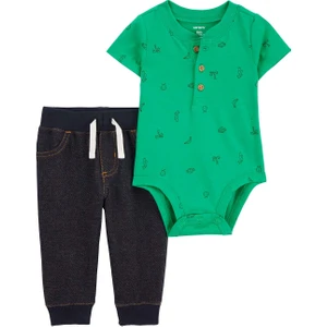 Erkek Bebek Body Pantolon Set