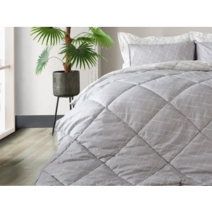 Doqu Home Easy Cotton Glimmer Comforter Set Tek Kişilik - Gri