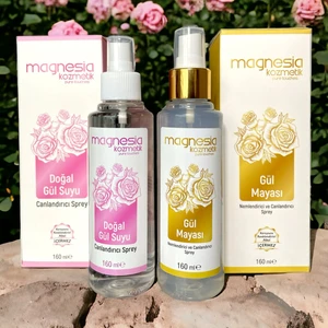 Doğal Gül Mayası ve Gül Suyu Cilt Temizleme ve Bakım Seti