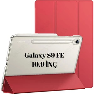 Samsung Galaxy Tab S9 Fe X510 X516 X518 Kılıf Pu Deri Smart Standlı Case