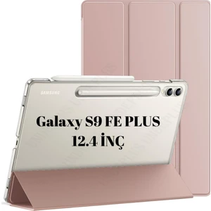 Samsung Galaxy Tab S9 FE Plus/S10 Plus/S9 Plus Kılıf PU Deri Smart Standlı Case X610-16-810-18 X820
