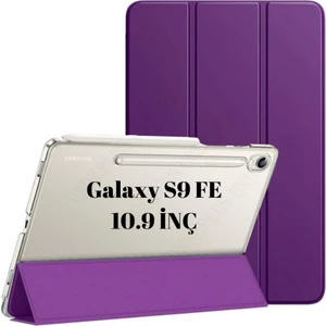 Samsung Galaxy Tab S10 Lite FE/S10/S9 FE/S9 Kılıf PU Deri Smart Standlı Case(12.4inç Değildir)
