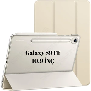 Samsung Galaxy Tab S10 Lite FE/S10/S9 FE/S9 Kılıf PU Deri Smart Standlı Case(12.4inç Değildir)